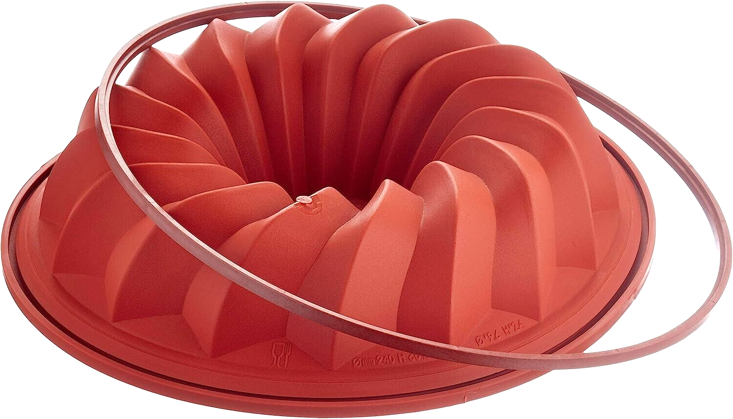 Silikomart Savarin Silicone Cake Mould 240mm Round Non-Stick Ring Pan Bakeware