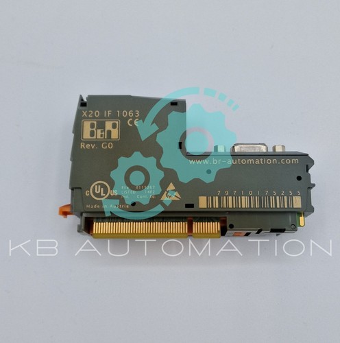 B&R Automation X20IF1063 X20 System PROFIBUS DP V0 slave interface - Picture 4 of 4