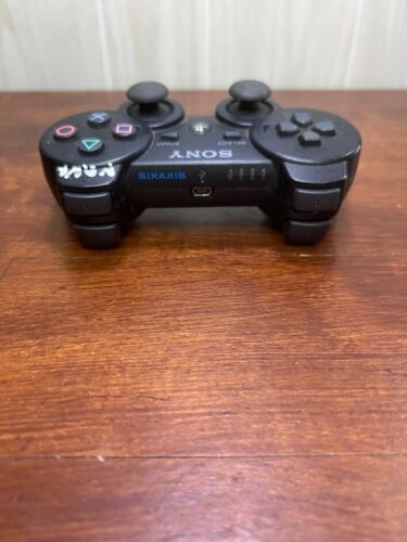 Sony PlayStation 3 PS3 Sixaxis Wireless Controller Schwarz CECHZC01 OEM Original - Bild 2 von 3