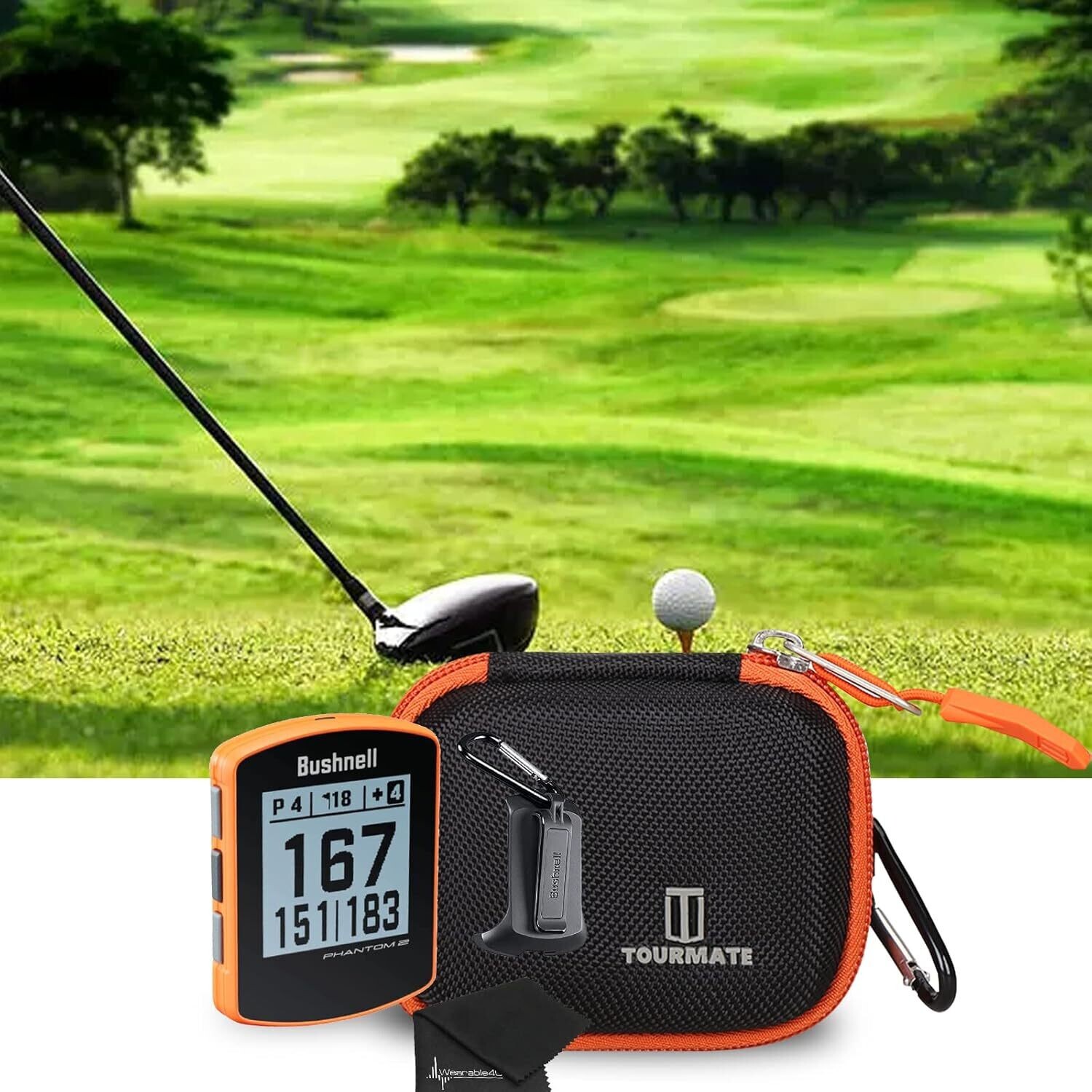 Golf GPS Storage Case Compatible with Bushnell Phantom 2 GPS Case Only