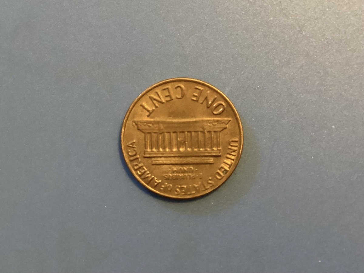 1972 S Lincoln Memorial Penny Error Doubled Die Obverse