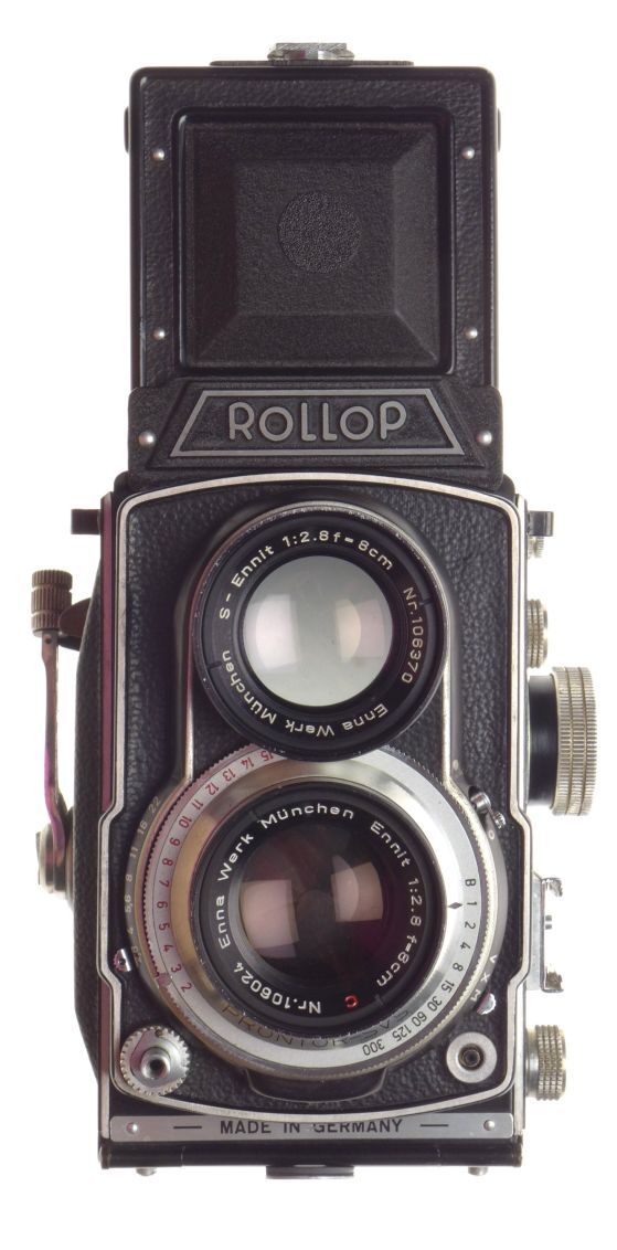 Lipca rollop automatic tlr film camera enna ennit 1:2.8 f=8cm