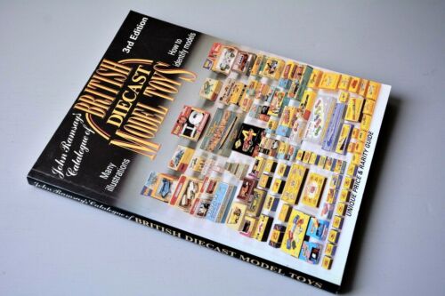 John Ramsey's catalogue of British Diecast Model Toys 3rd Edition 1988 Paperback - Picture 1 of 3