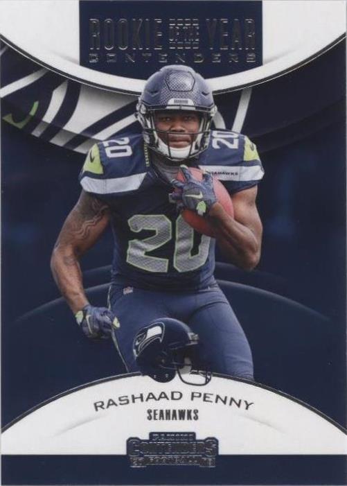 2018 Panini Contenders Rashaad Penny #RYA-RP - 1 of 2
