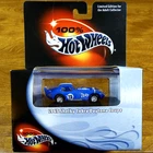 Hot Wheels Vintage 100% 1965 Shelby Cobra Daytona Coupe Blue Real Riders #4 2002