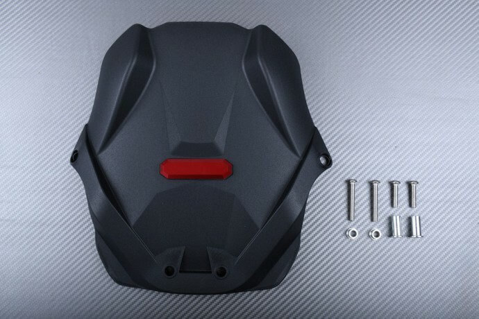 Paramoteur design pour BMW R1250RT finition noir rouge peinture époxy
