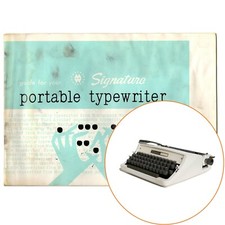 MW Signature 440T Typewriter Instruction Manual Repro User Vtg Montgomery Ward thumbnail