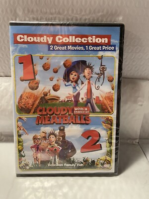 Cloudy with a Chance of Meatballs / Cloudy with a Chance of Meatballs 2 (DVD)