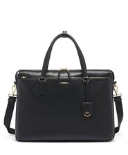 New Tumi Chandler Business Brief Case Tote Carry-on Bag Laptop Voyageur Leather