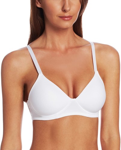 hanes women's concealing petals wirefree bra