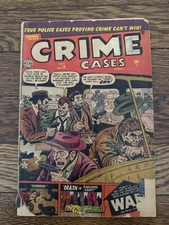 Crime Cases Comics #12 (Atlas 1952) [FR/GD] Pre-Code Crime Comic