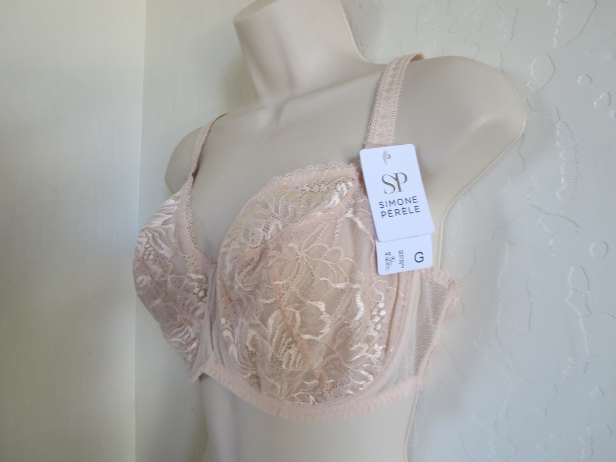 SIMONE PERELE PROMOSSE FULL CUP UNDERWIRE BRA: 32G #12H322, PETAL