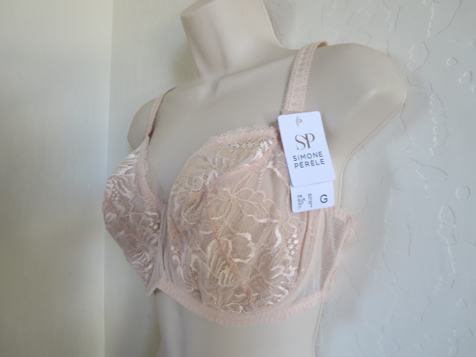 Simone Perele Promosse Full Cup Underwire Bra:  32G #12H322, Petal, Nwt $115