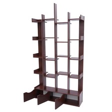 5 Tiers Tall Book Organizer, Book Display Stand, Multi-Tier Book Shelf