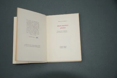 Ultraïsme Jorge Luis Borges Quatre manifeste ultraïstes 1980 E.O tirage numéroté - Photo 1/3
