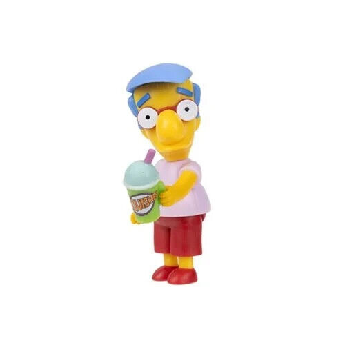 The Simpsons 2 1/2-Inch Scaled Milhouse with Squishee drink DAMAGED BOX - Picture 2 of 2