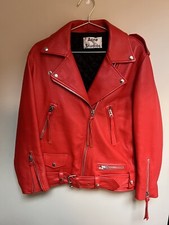 Acne Studios Leather Biker Jacket