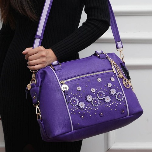 MKF Collection Francis Tote - Damen Handtasche aus veganem Leder mit verstellbarem Riemen - Bild 8 von 22