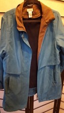 Classic Elements Women's Coat Soft Shell Jacket With Hood Large Euc