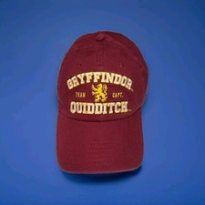 Harry Potter Hogwarts Quidditch Baseball Hat Cap Strapback Team Capt