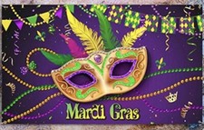Mardi Gras Backdrop