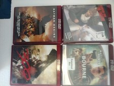 HD Dvd The Fugitive Bourne Identity Batman Begins 300 Two New Lot Free Shipping