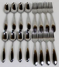16 Pce. Oneida Landon - Forks, Spoons, Stainless Flatware, Glossy
