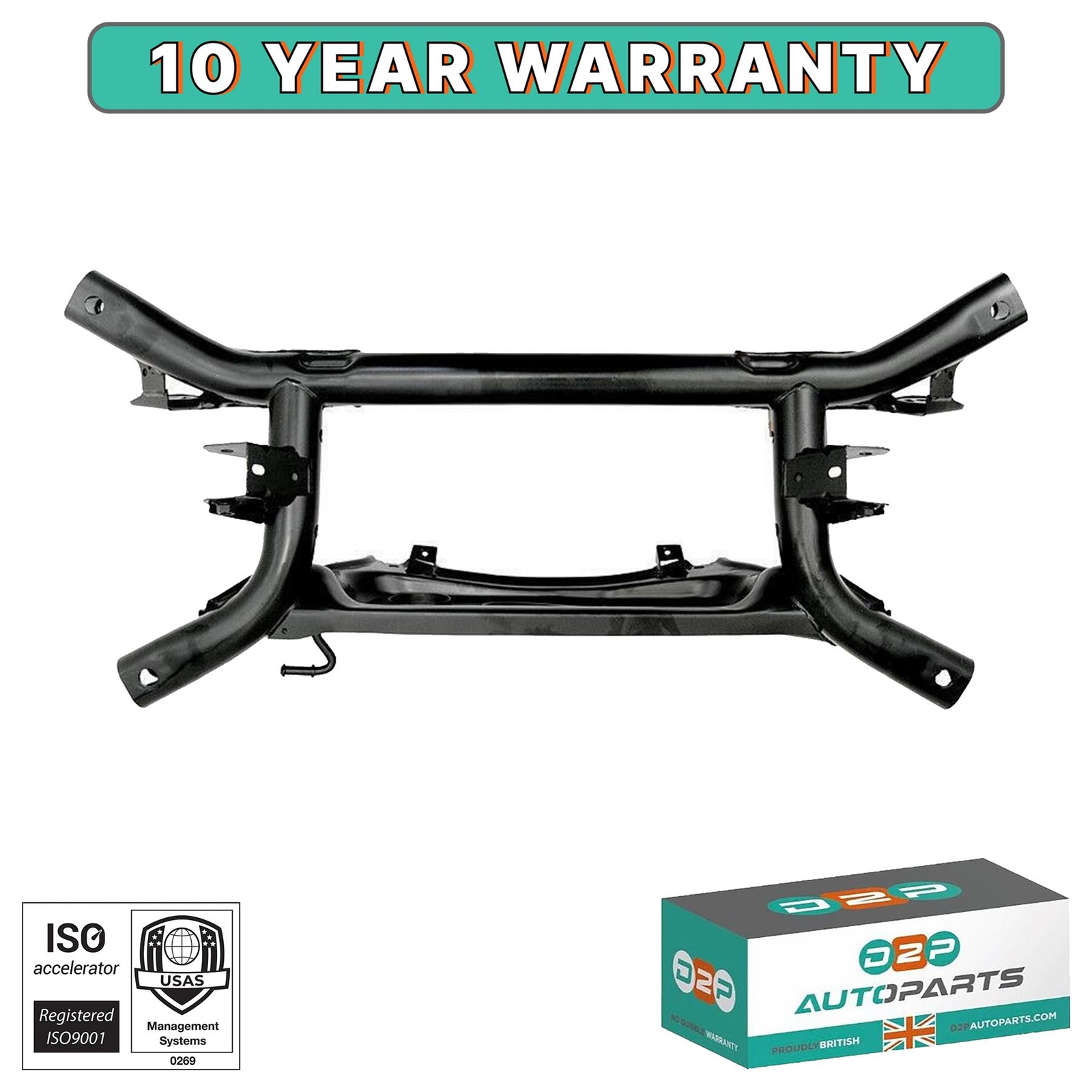 REAR SUBFRAME CROSSMEMBER SUPPORT FOR JEEP PATRIOT MK74, COMPASS MK49 07-12 2WD