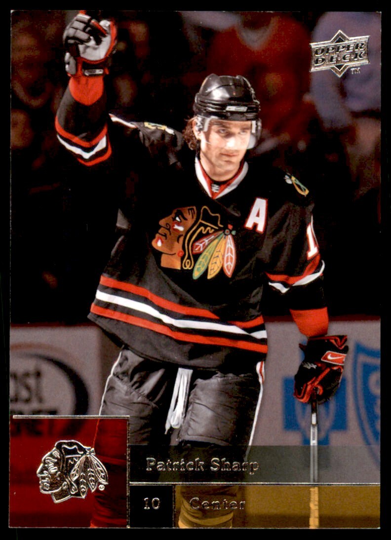 2009-10 Upper Deck Patrick Sharp Chicago Blackhawks #109