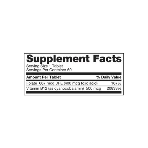 Forever B12 Plus with Folic Acid - Picture 4 of 5