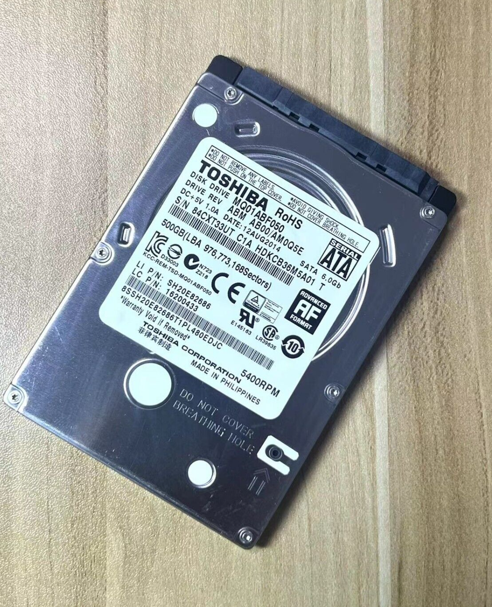 TOSHIBA50インチ Toshiba MK-5065GSX 500GB Internal 5400RPM 2.5