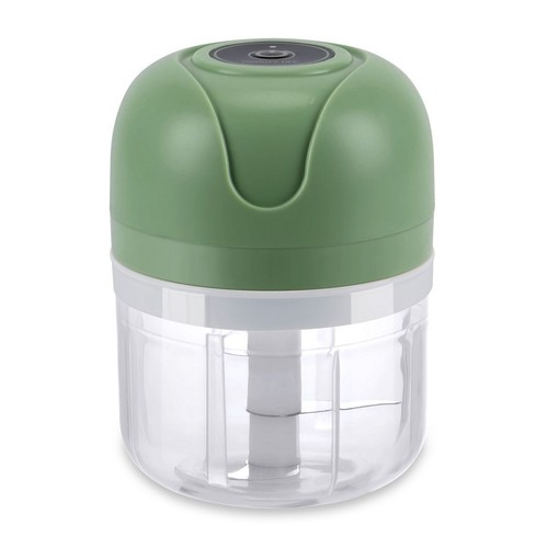Electric 250ML +100ML Garlic Press Chopper Chili Onion Meat Mincer Blender Mixer - Picture 13 of 14
