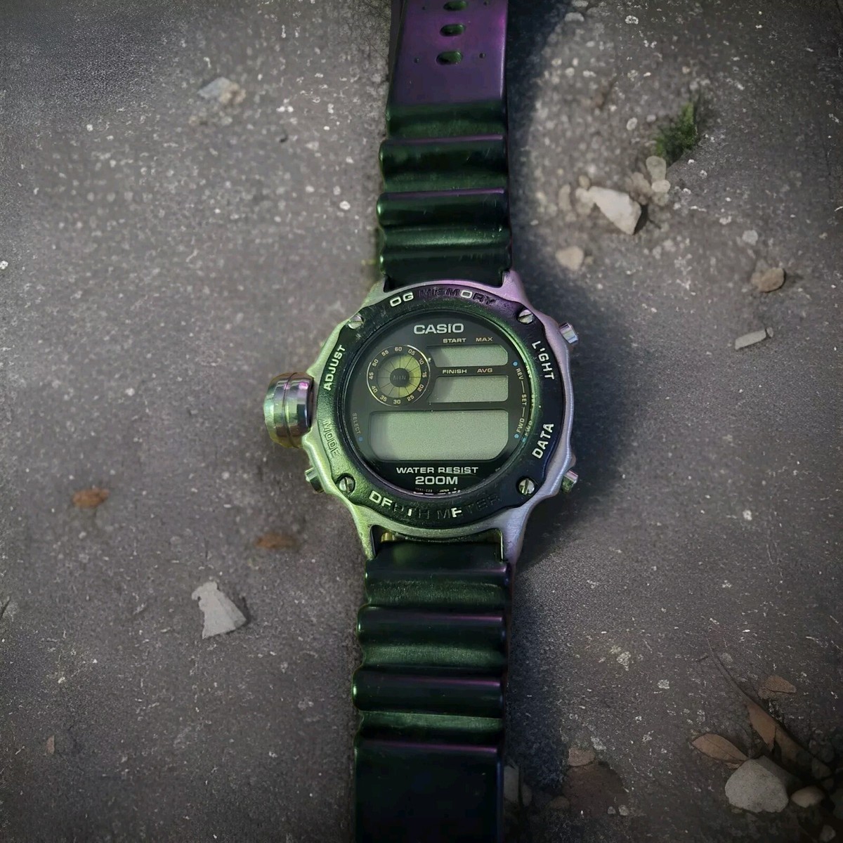 Casio DEP-510 Module 973 Air Divers 200m Japan Vintage Rare