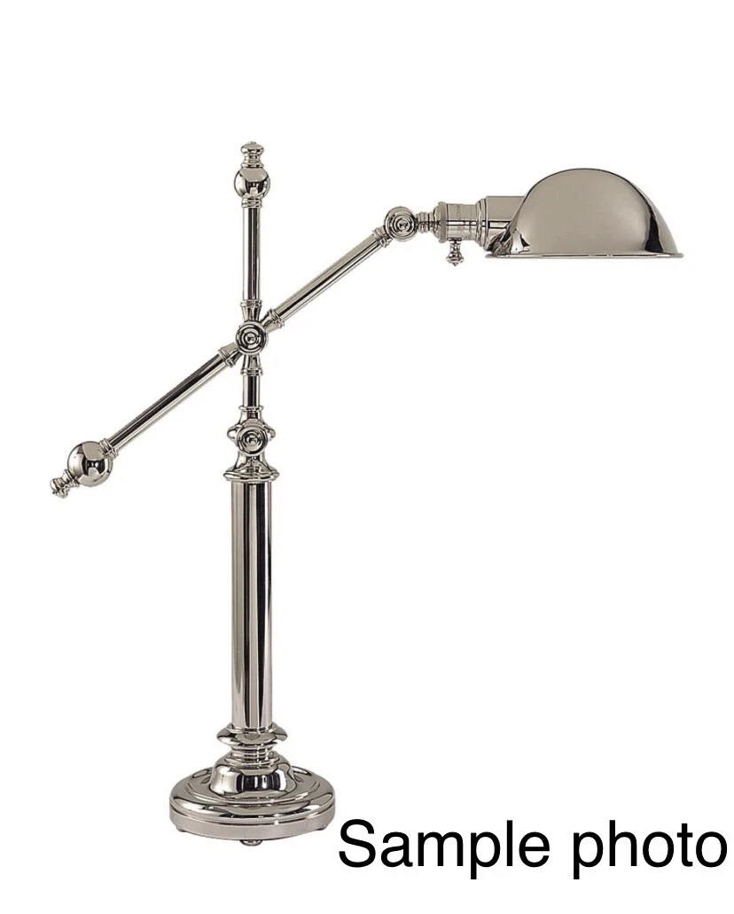 Visual Comfort Pimlico Table Lamp by Chapman & Myers Adjustable