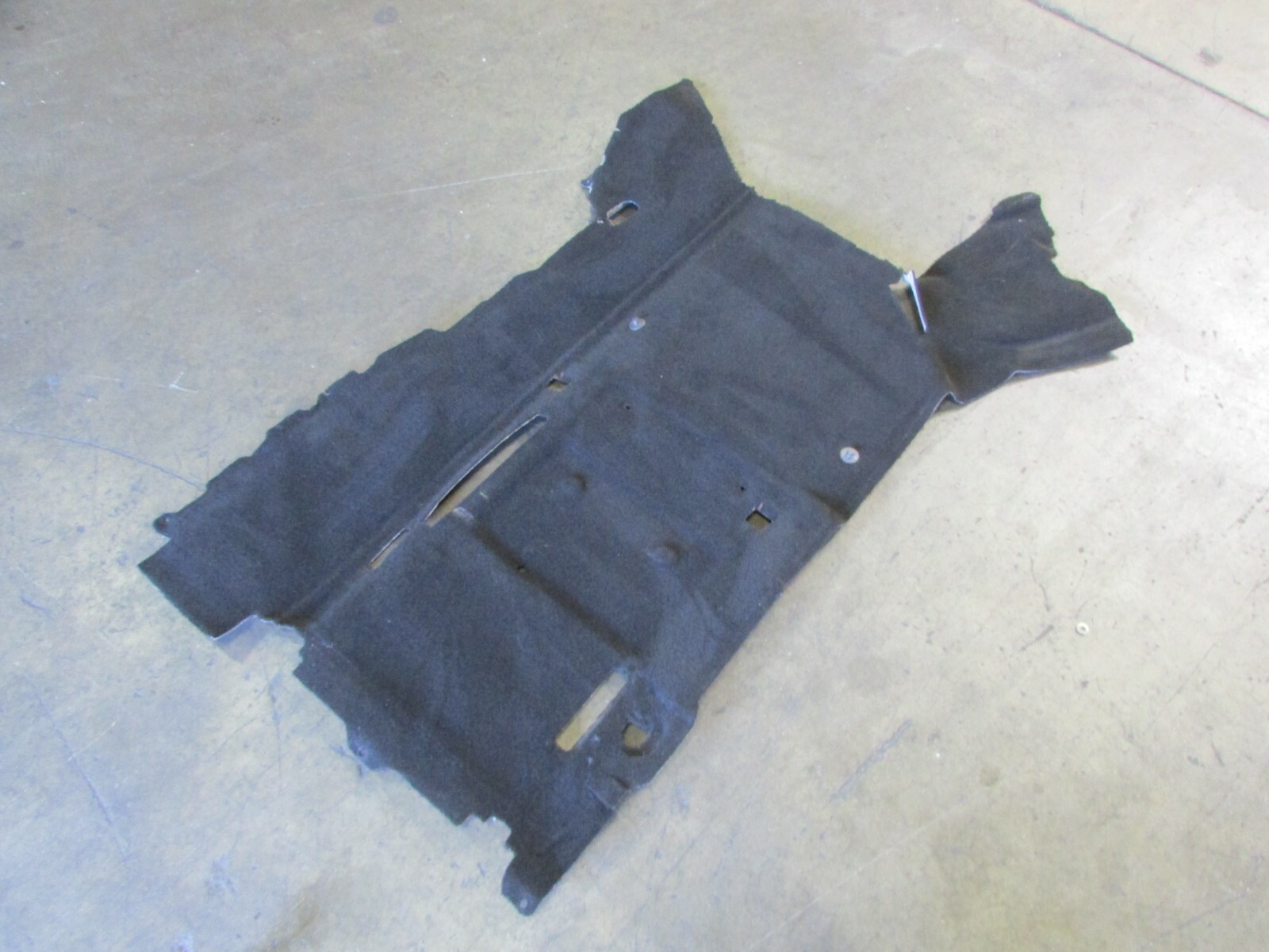 Lamborghini Huracan, RH, Right, Floor Carpet Black, Used, P/N 4T1863368A