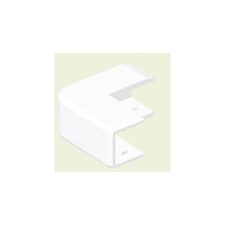 KOPOS 8676 HB Cable Duct Outside Corner White RAL 9003 1 Piece Exterior Angle