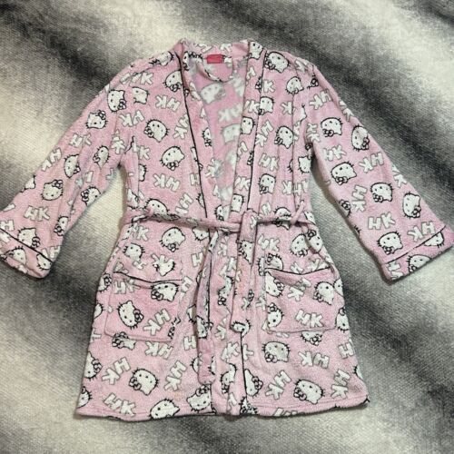 2012 Pink Hello Kitty Robe Adult Small - Picture 1 of 10
