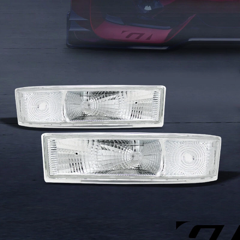 Luces de parachoques de estacionamiento cromadas para Chevy Astro/GMC Safari 1995-2005 ks Foto 2 de 4