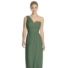 Dessy Collection Chiffon Bridesmaids Dress