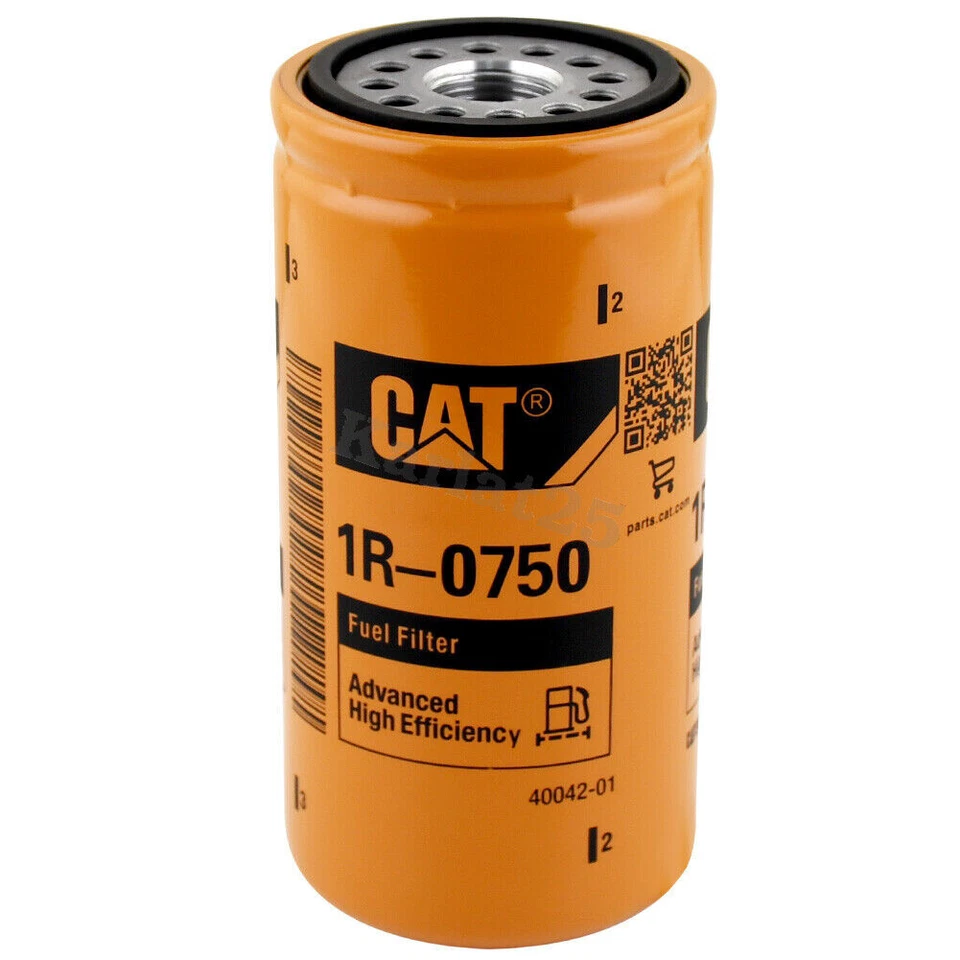 NOVO Filtro Caterpillar 1R-0750 1R0750 Genuíno Selado Eficiência Avançada 2PCS - Imagem 4 de 4