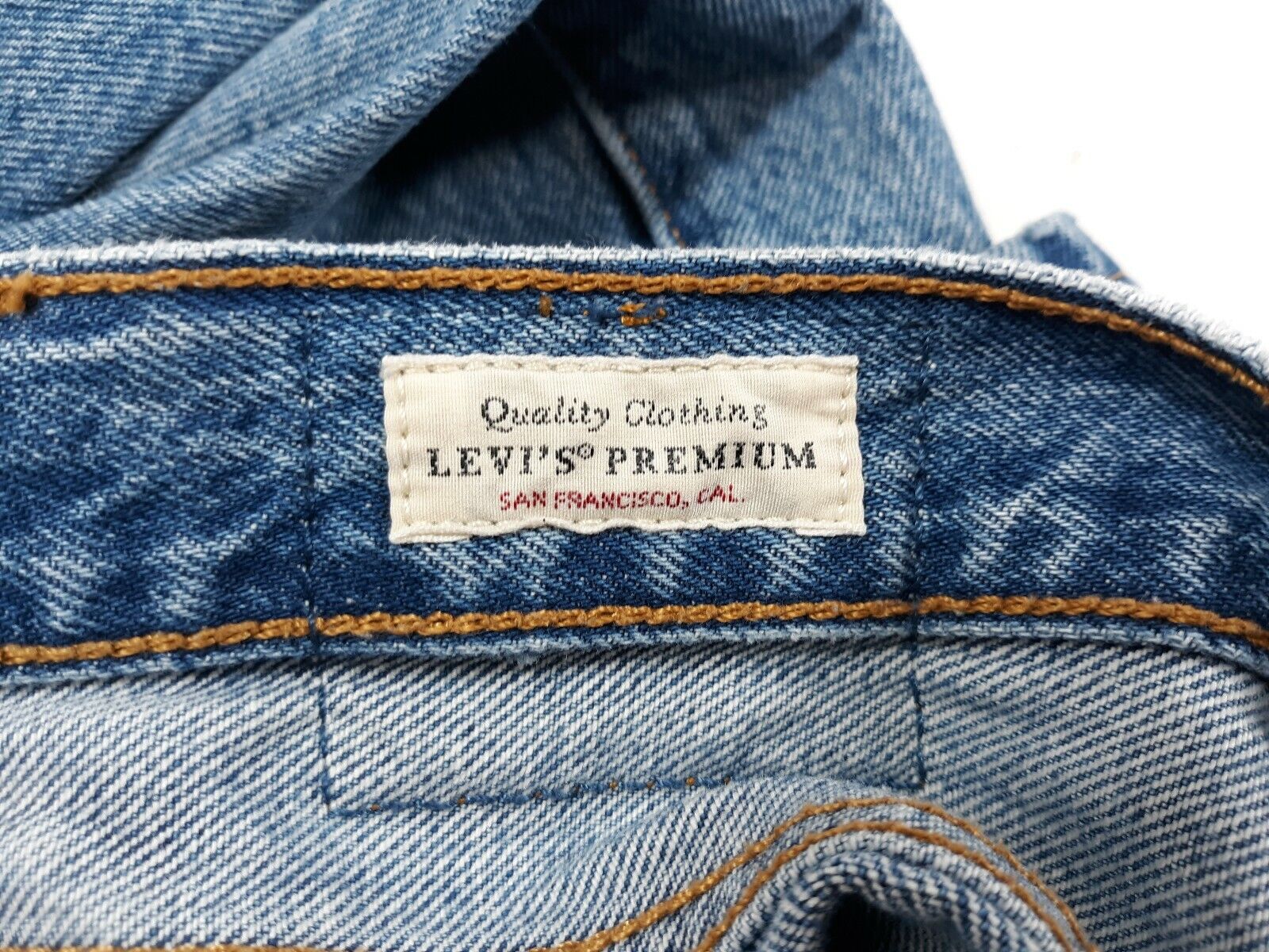 LEVI Premium Jeans 501 S Skinny "Big E" Sz 29x30 … - image 2