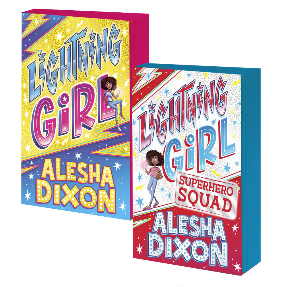 Lightning Girl 2 books collection set Superhero squad by Alesha dixon PB NEW