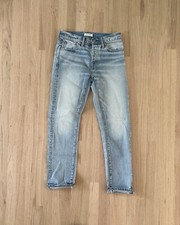 Ae77 Classic Selvage Jeans - Light blue 