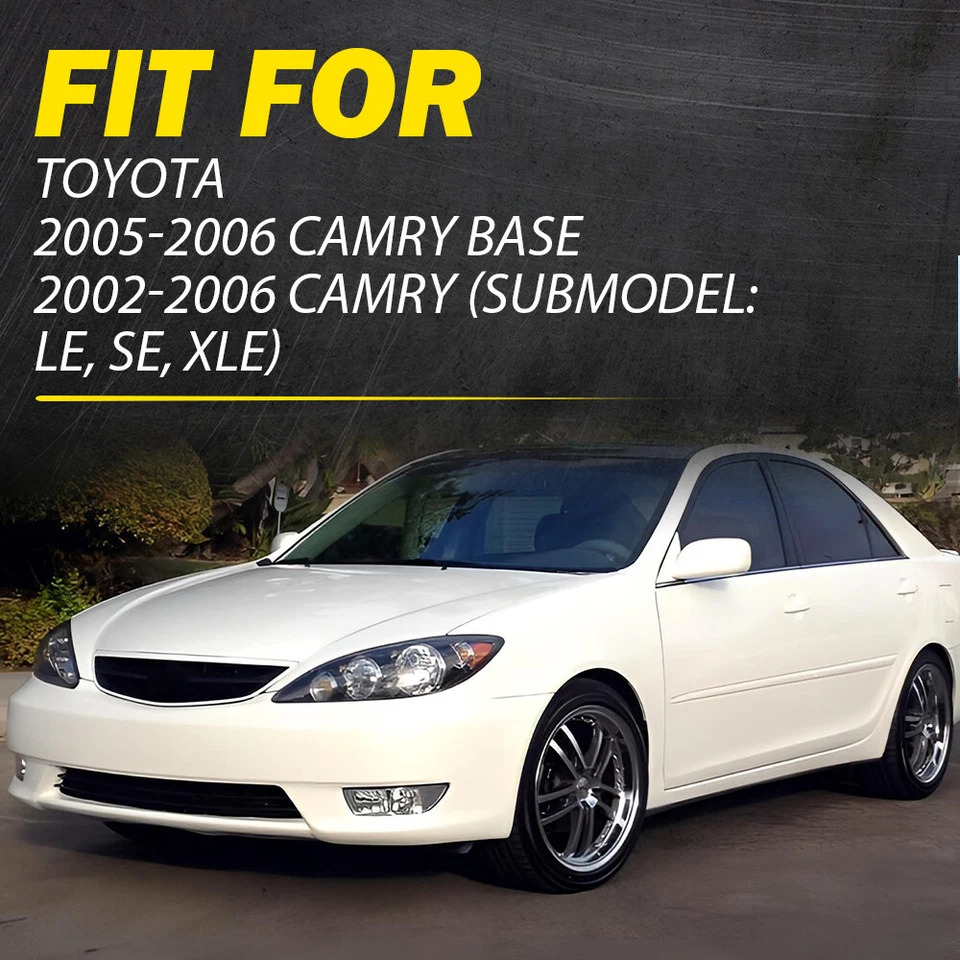 Kit de manija de puerta interior base Toyota Camry 2005-06 conductor pasajero delantero trasero Foto 2 de 4