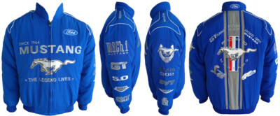 Ford Mustang GT Turbo Mach1 Motorsport Racing Fan Jacket S-6XL | eBay