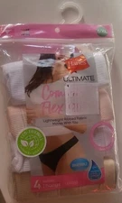 Hanes comfort flex Tagless thong 8/XL 4pk New