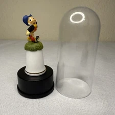 Jiminy Cricket Porcelain Thimble England Sterling Classics Disney Pinocchio Case