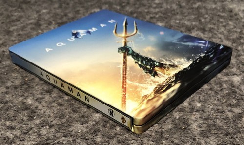 Aquaman (4K Ultra HD, 2018) BEST BUY EXCLUSIVE Steelbook - Picture 3 of 4