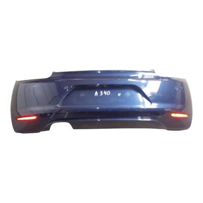 VW Scirocco 3 III Stoßstange Stoßfänger mit Rückfahrkamera PDC LH5X blau hinten