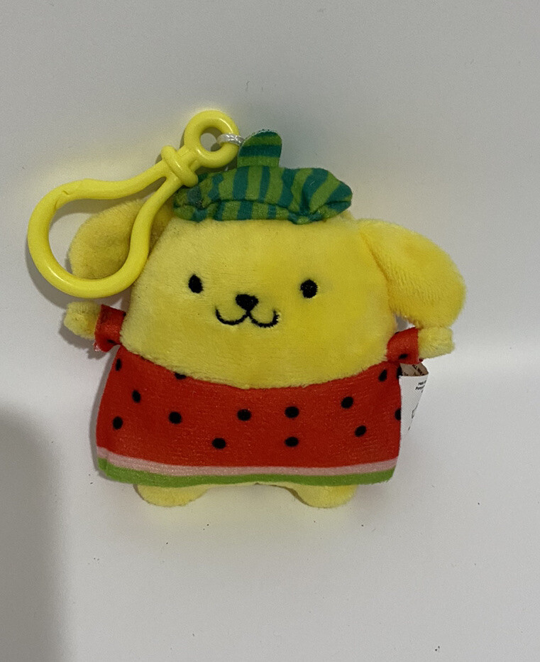 sanrio keychain plush. Pompompurin Cute !!! Watermelon eBay